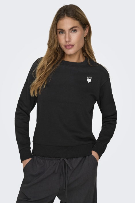 Jacqueline de Yong zwarte dames sweater