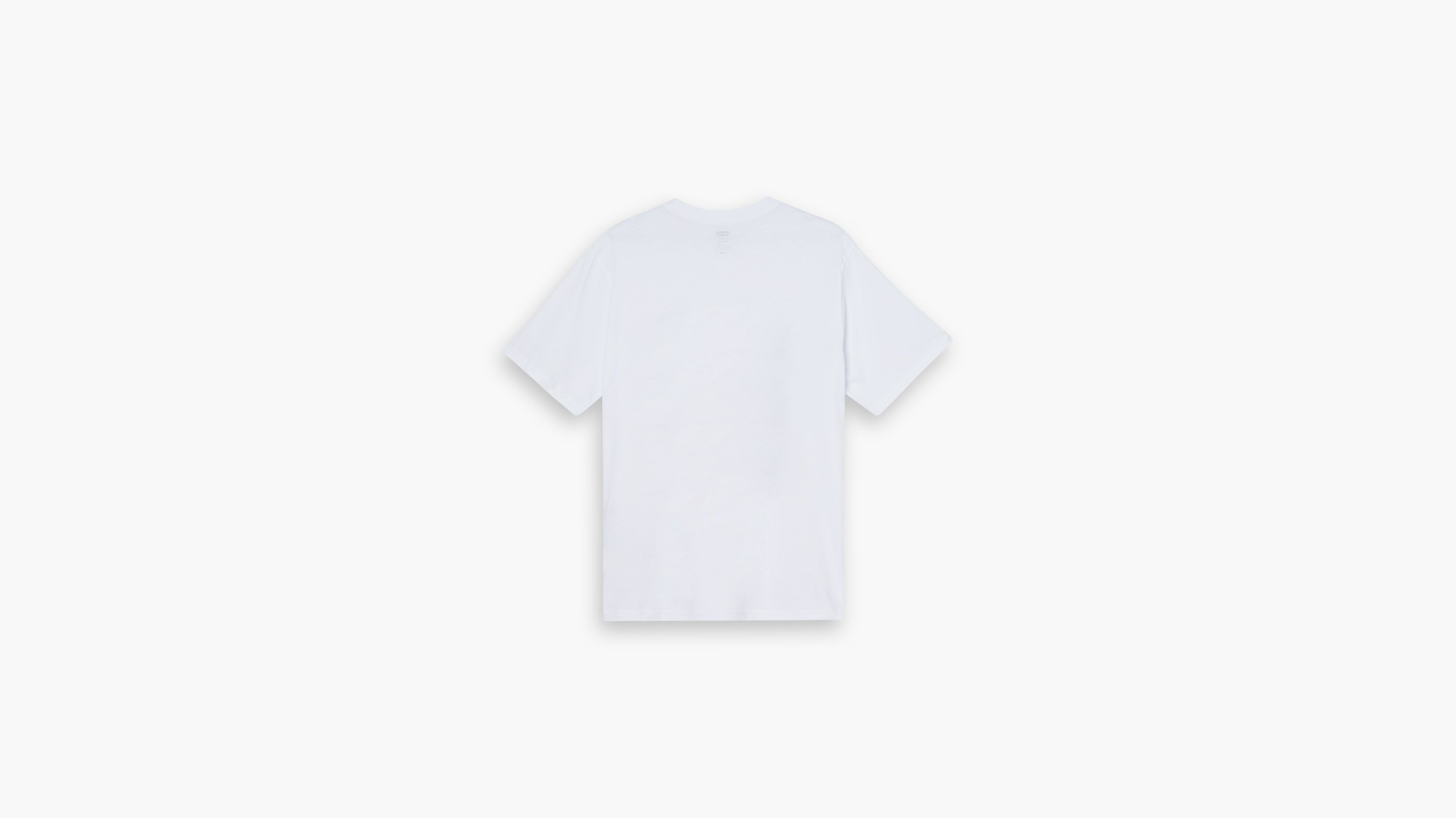 T-shirt Relaxed - Batwing Golden Gate White+ - Blanc