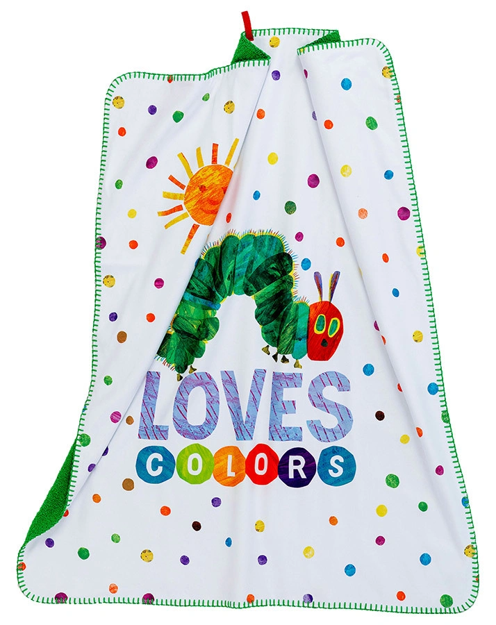 Kuscheldecke RAUPE NIMMERSATT DOTS (75x90) in bunt
