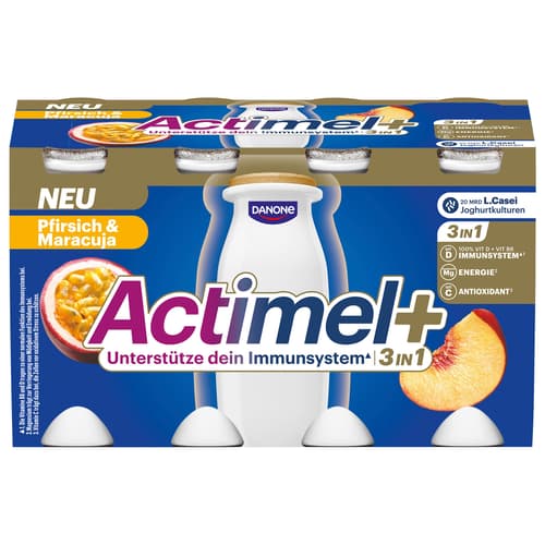 Actimel  3in1 Pfirsich & Maracuja