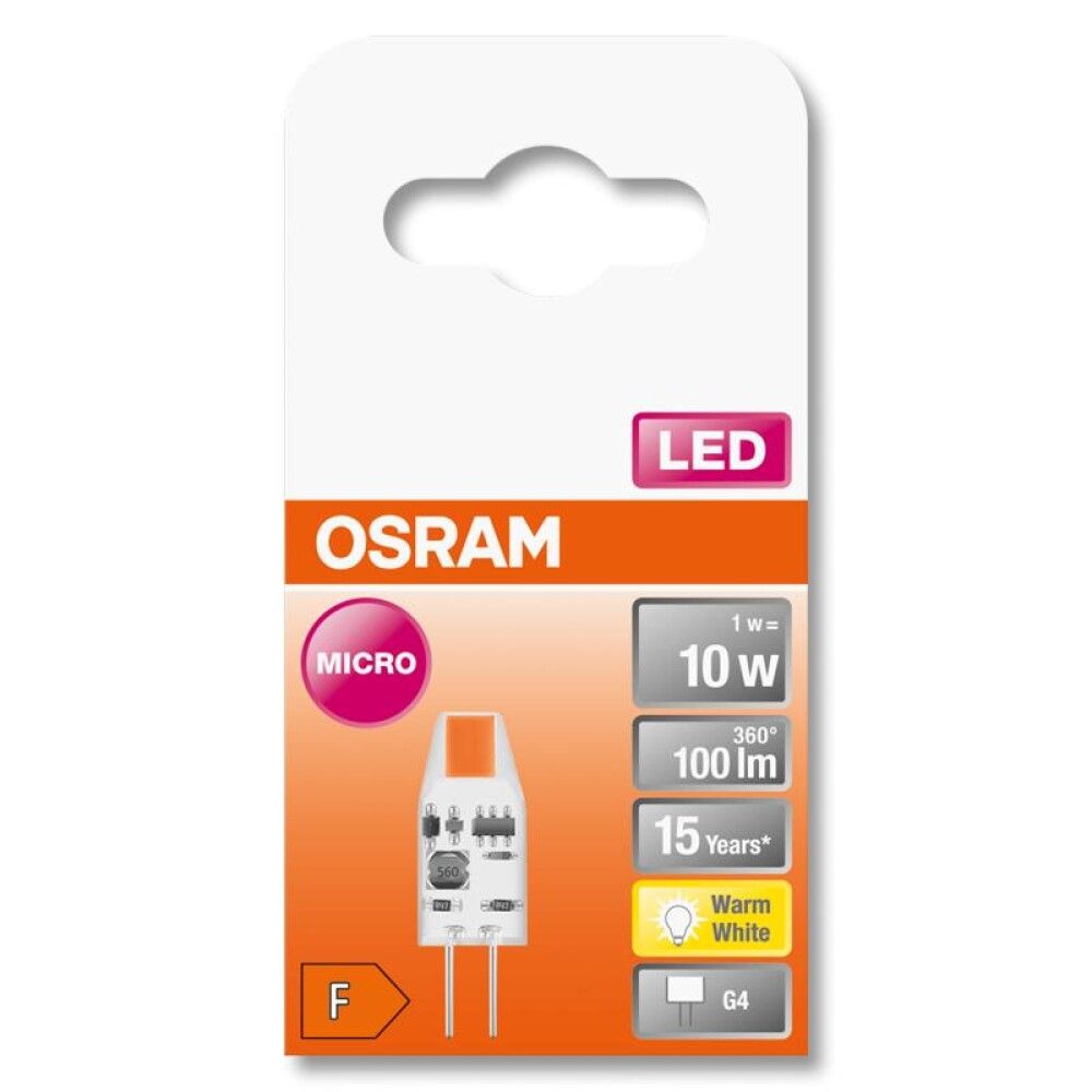 LYSPÆRE OSRAM MICRO G4