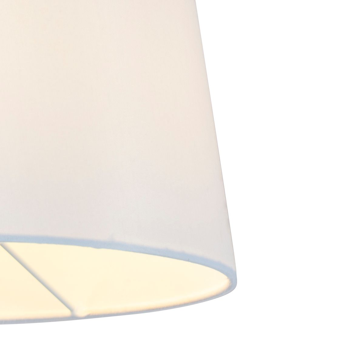 Smart wandlamp brons met witte kap incl. Wifi A60  - Ladas Deluxe