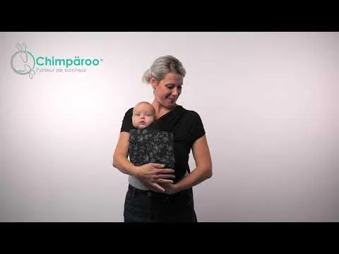 Chimparoo Porte-Bébé Écharpe Snüg - Noir L-XL