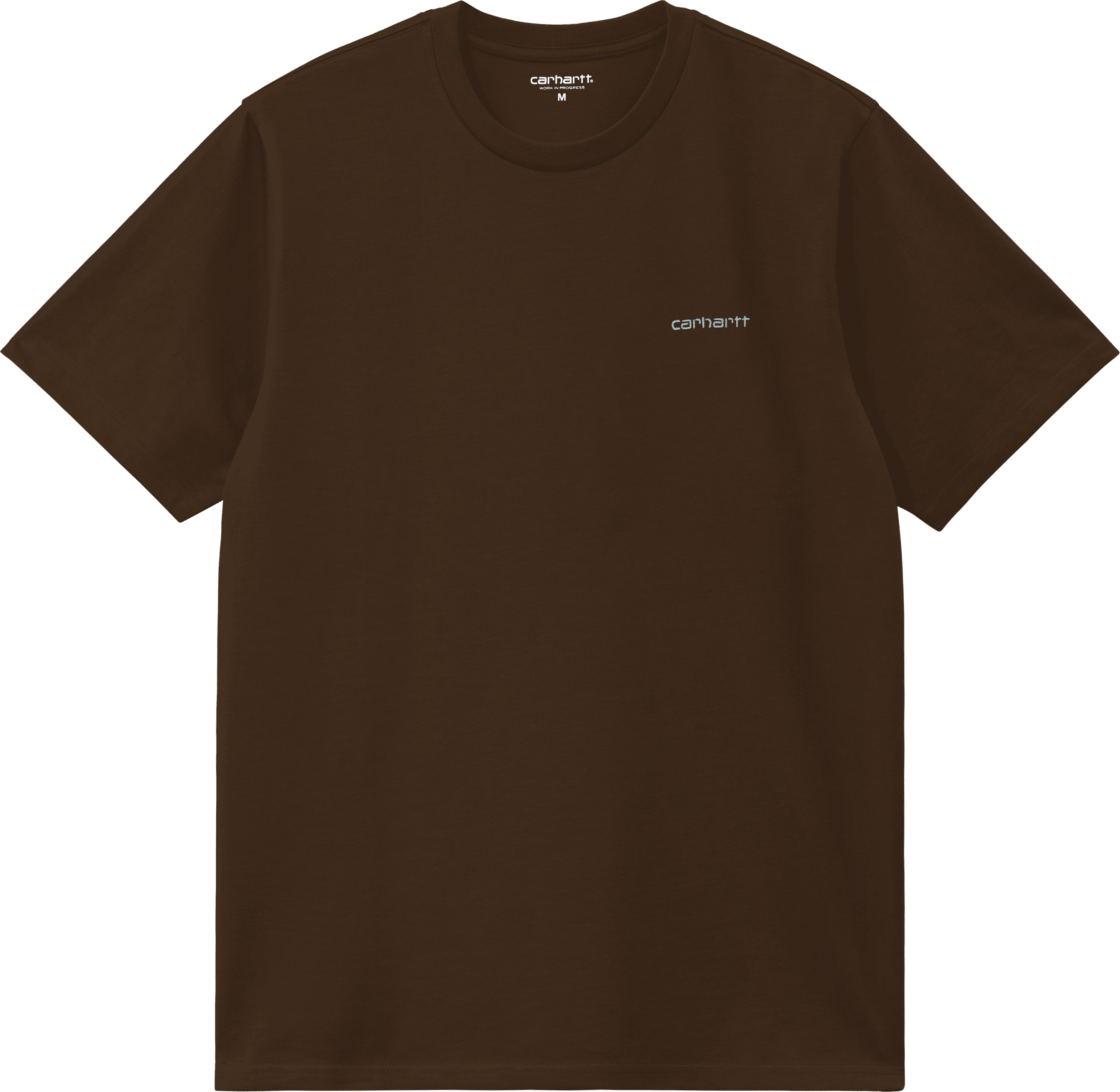 Carhartt WIP Script Embroidery T-Shirt Braun