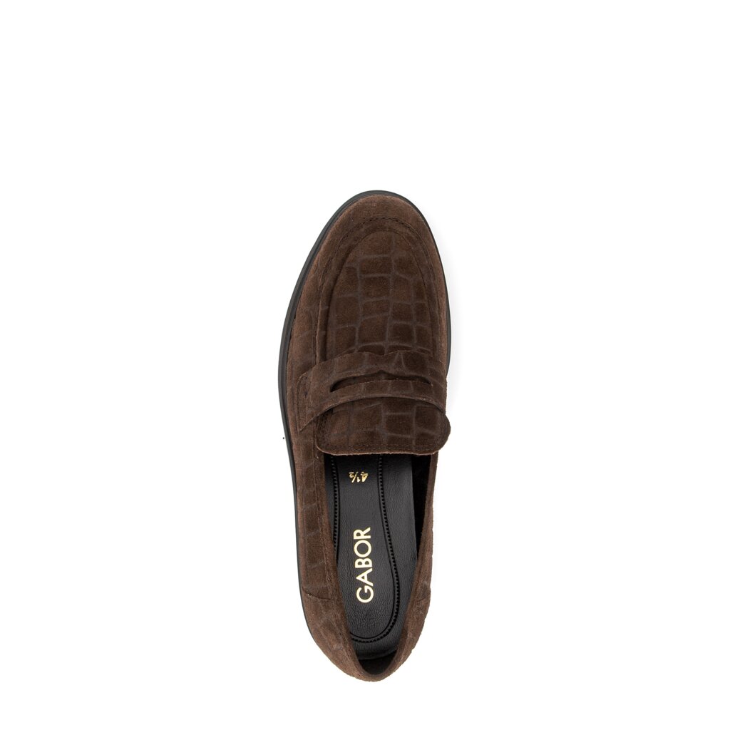 Loafer bruin