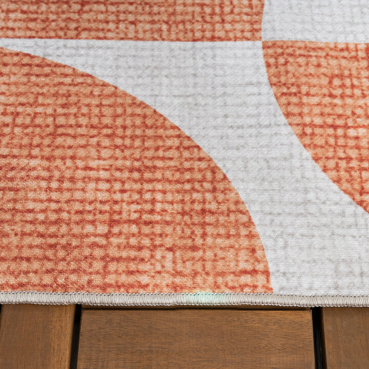 Abstract buitenkleed - Groovy Tiles Terra