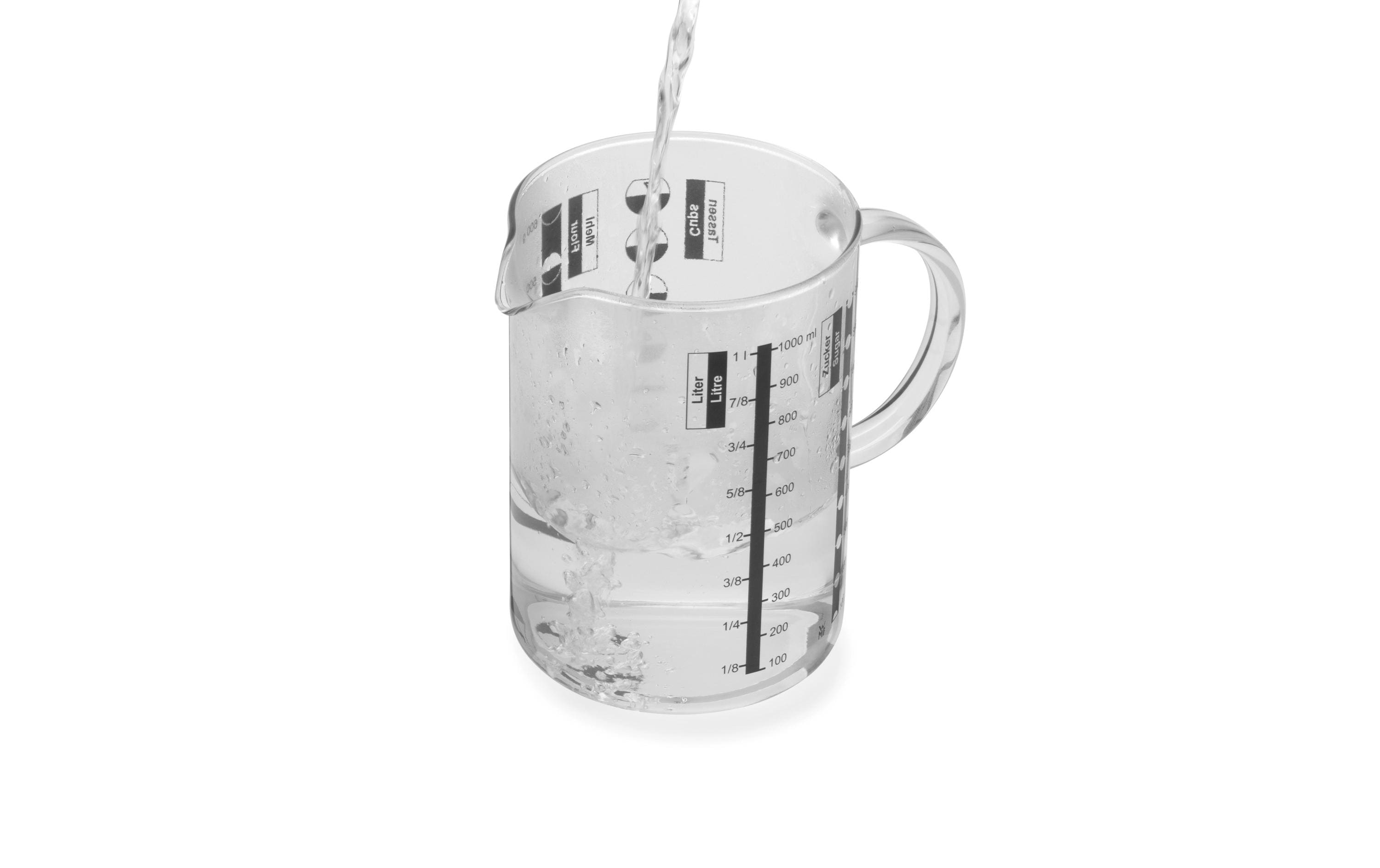 Messbecher Gourmet 10 dl, TransparentMessbehälter aus Glas