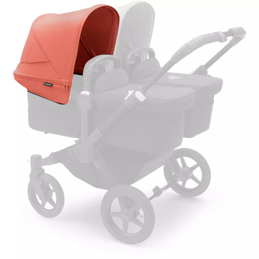 bugaboo Sonnendach Donkey 5 Sunrise Red