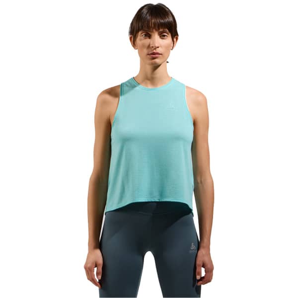 Débardeur running ODLO ACTIVE 365 LINENCOOL TANK CREW NECK W AQUA HAZE MELANGE
