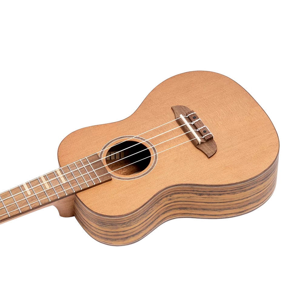 Ortega RUTI-CC-L Timber Series Natural linkshandige concert ukelele met gigbag