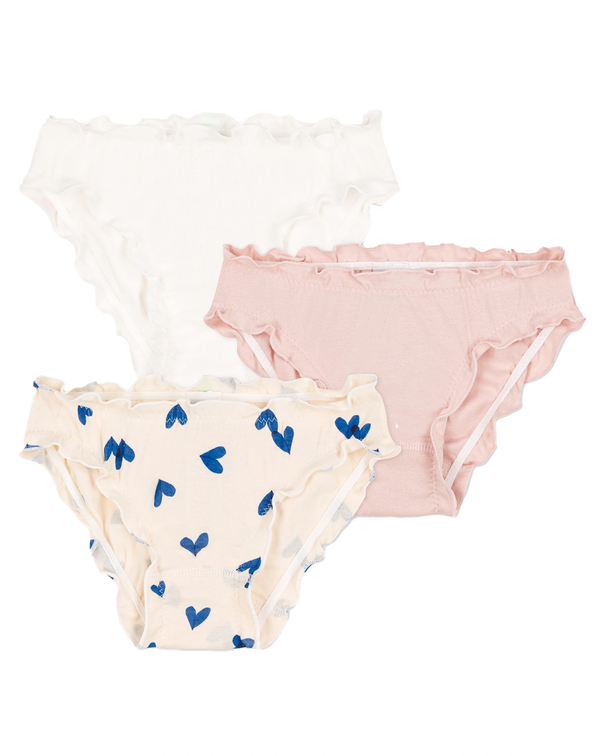 Slip HEARTS 3er Set in bunt