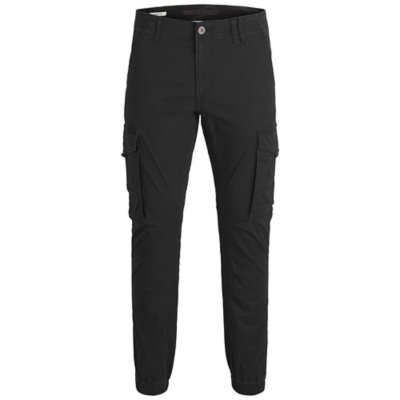 Pantalon cargo homme Paulflake NOIR JACK JONES