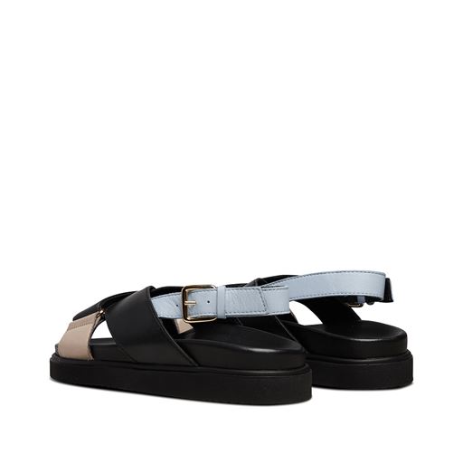 Pavement Lava Sandaler, Sky Blue Combo, 37