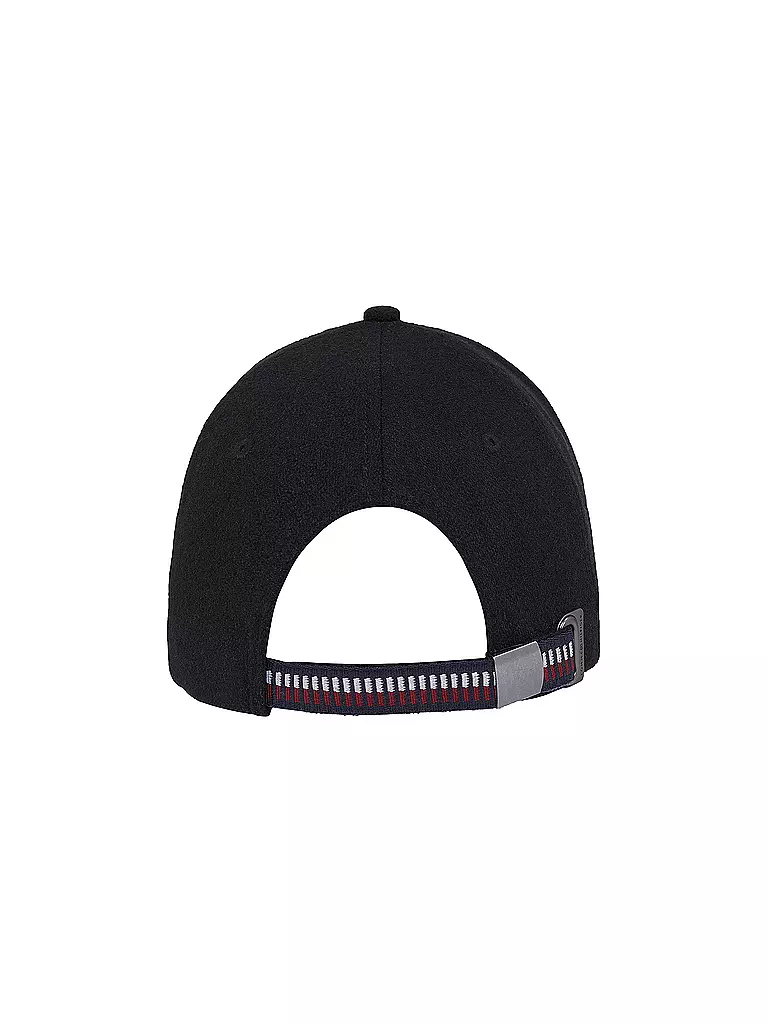 TOMMY HILFIGER Kappe TH CORP LOVE MELTON  schwarz