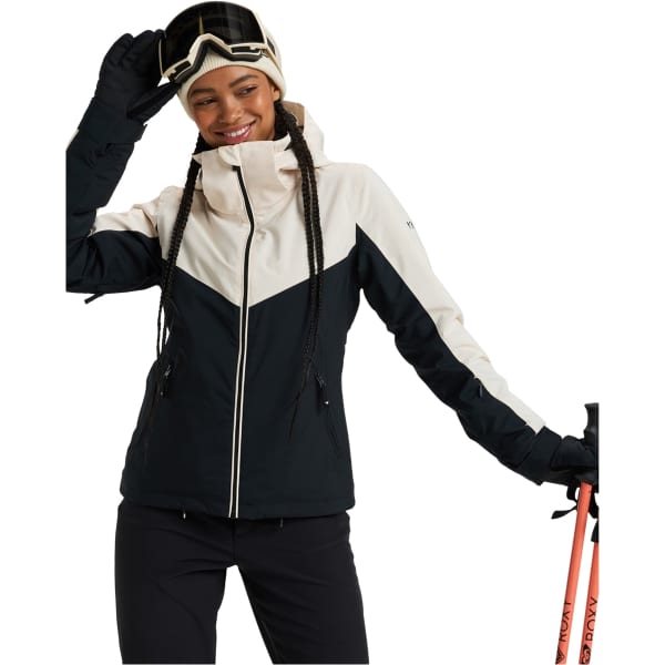Veste de ski ROXY FREE JET BLOCK JK BUTTERCREAM