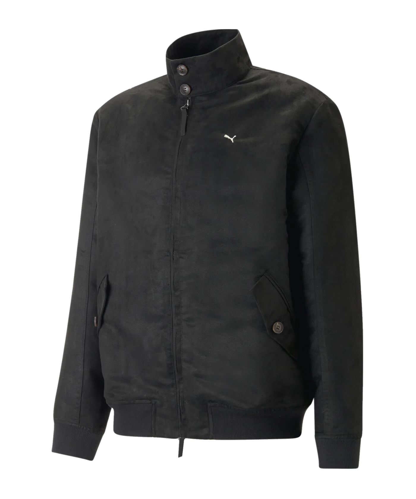 PUMA MMQ FAST GREEN Harrington Jacke Schwarz F01