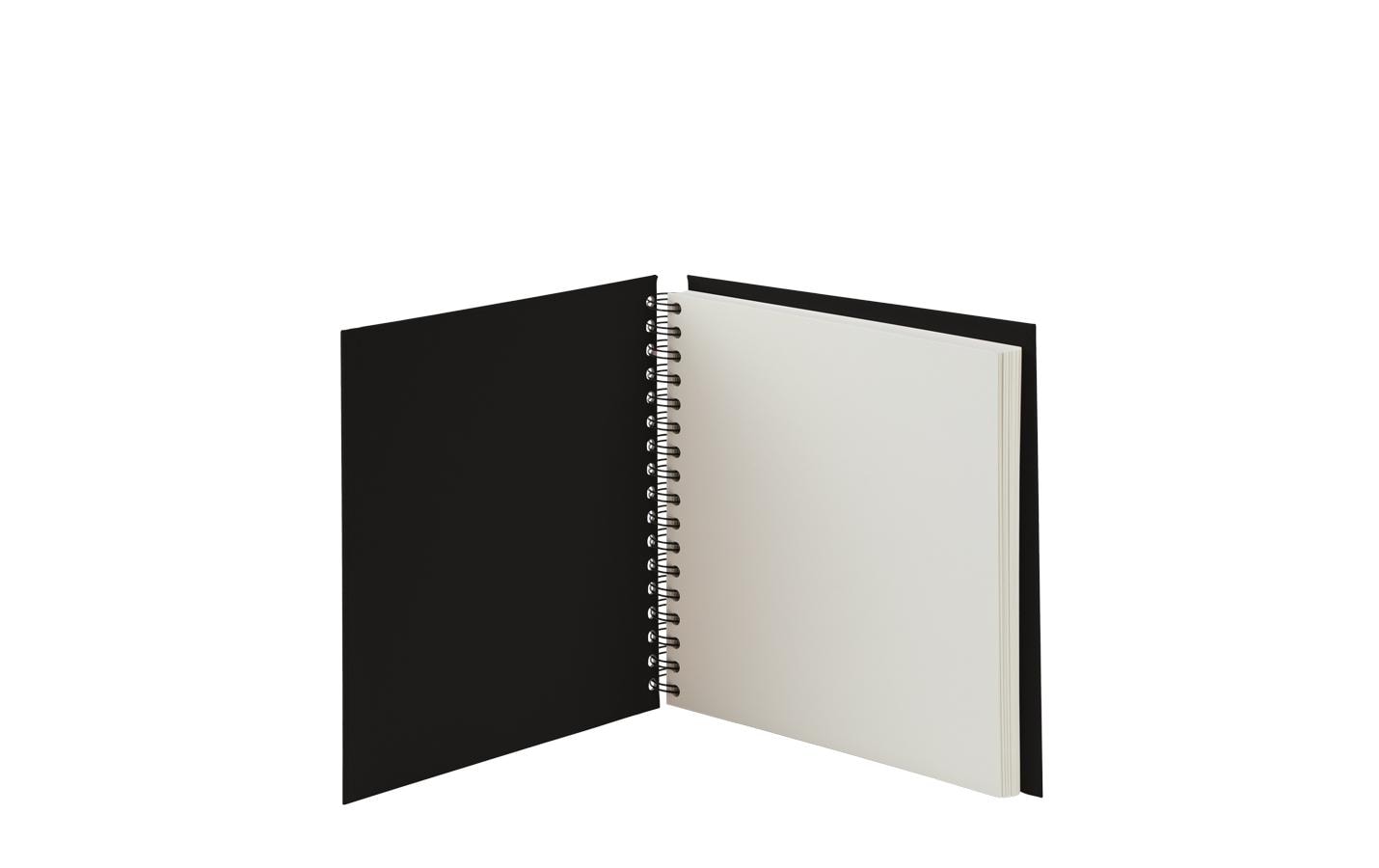 Fotoalbum S.O.H.O. Schwarz, 230 x 230 mm SchwarzFotoalbum 60 Seiten