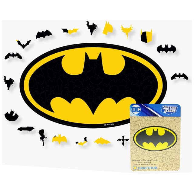 Crafthub Batman puslespil (Logo)
