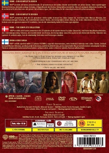 Rome Box - Hele Serien - HBO - DVD