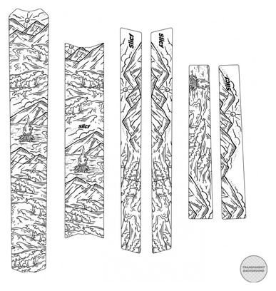 Kit Protection de Cadre Slicy Sublimistick Dreamland Mat