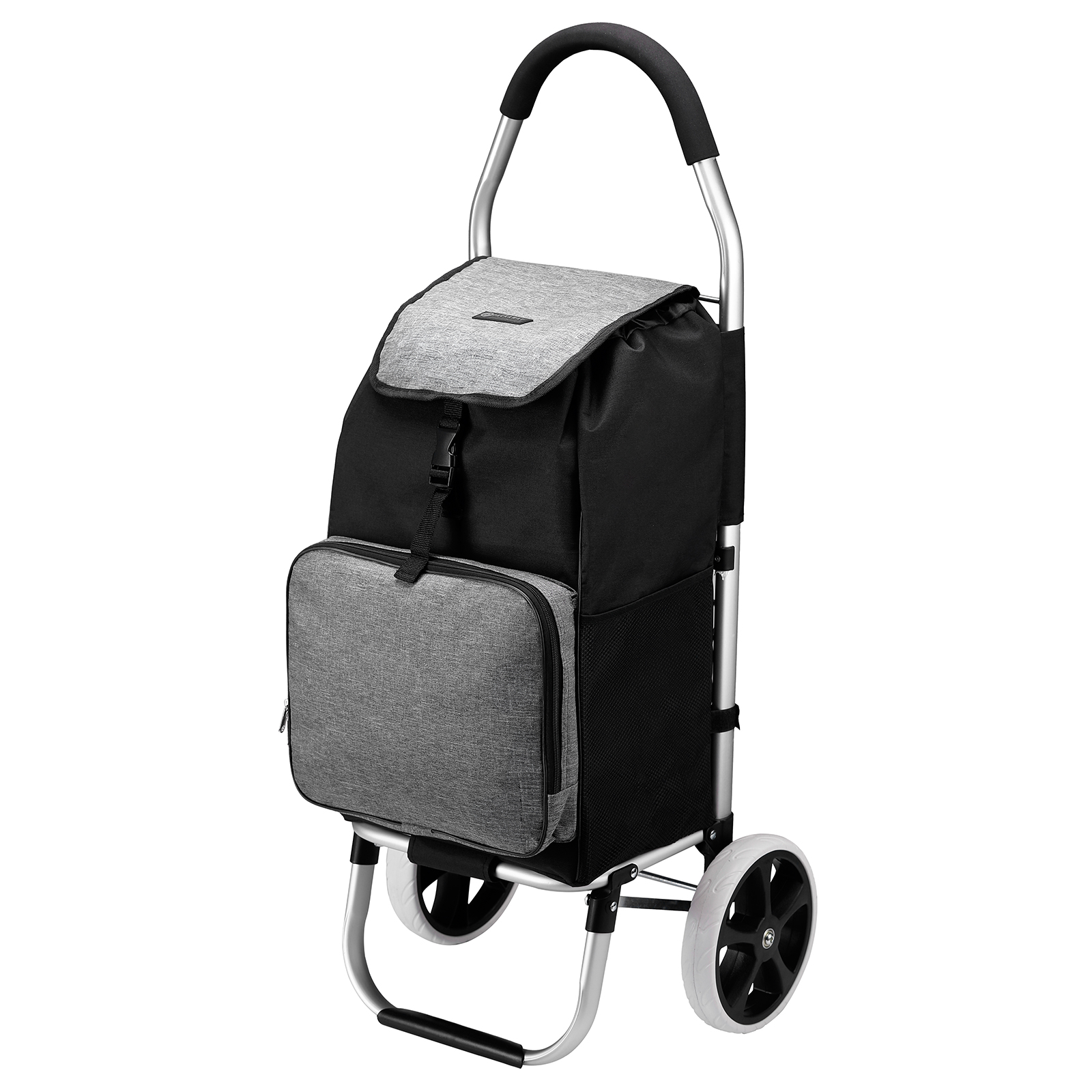Packaway 45 liter boodschappentrolley met koelvak - Grey
