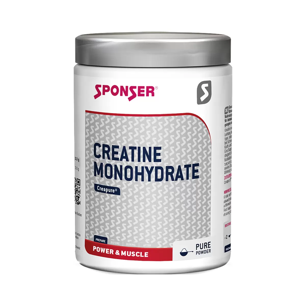 Creatine Monohydrat Sponser weiss