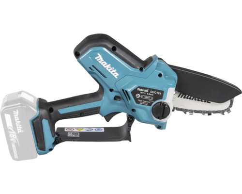 Makita DUC101Z 1x18V snoerloze snoeizaag/minikettingzaag/boomknipper (borstelloos) - Accu en oplader niet inbegrepen