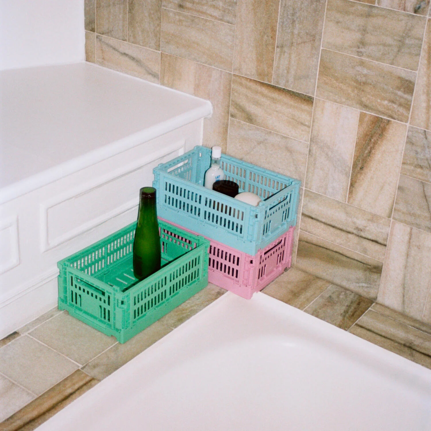 HAY  Colour Crate S kasse - Light Blue