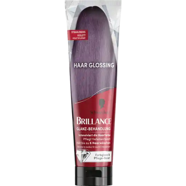 Haar Glossing Strahlendes Violett