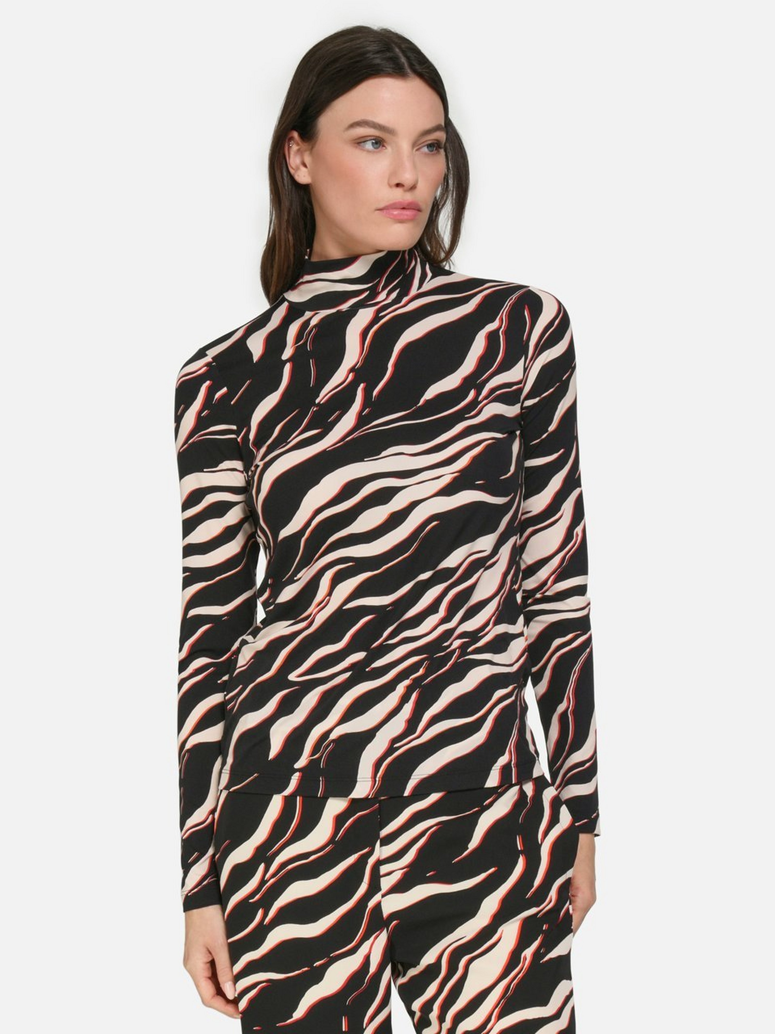 Rollkragen-Shirt