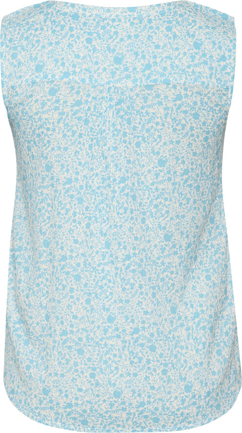 Kaffe Curve KCami Top Printed Blue atoll petit fleur