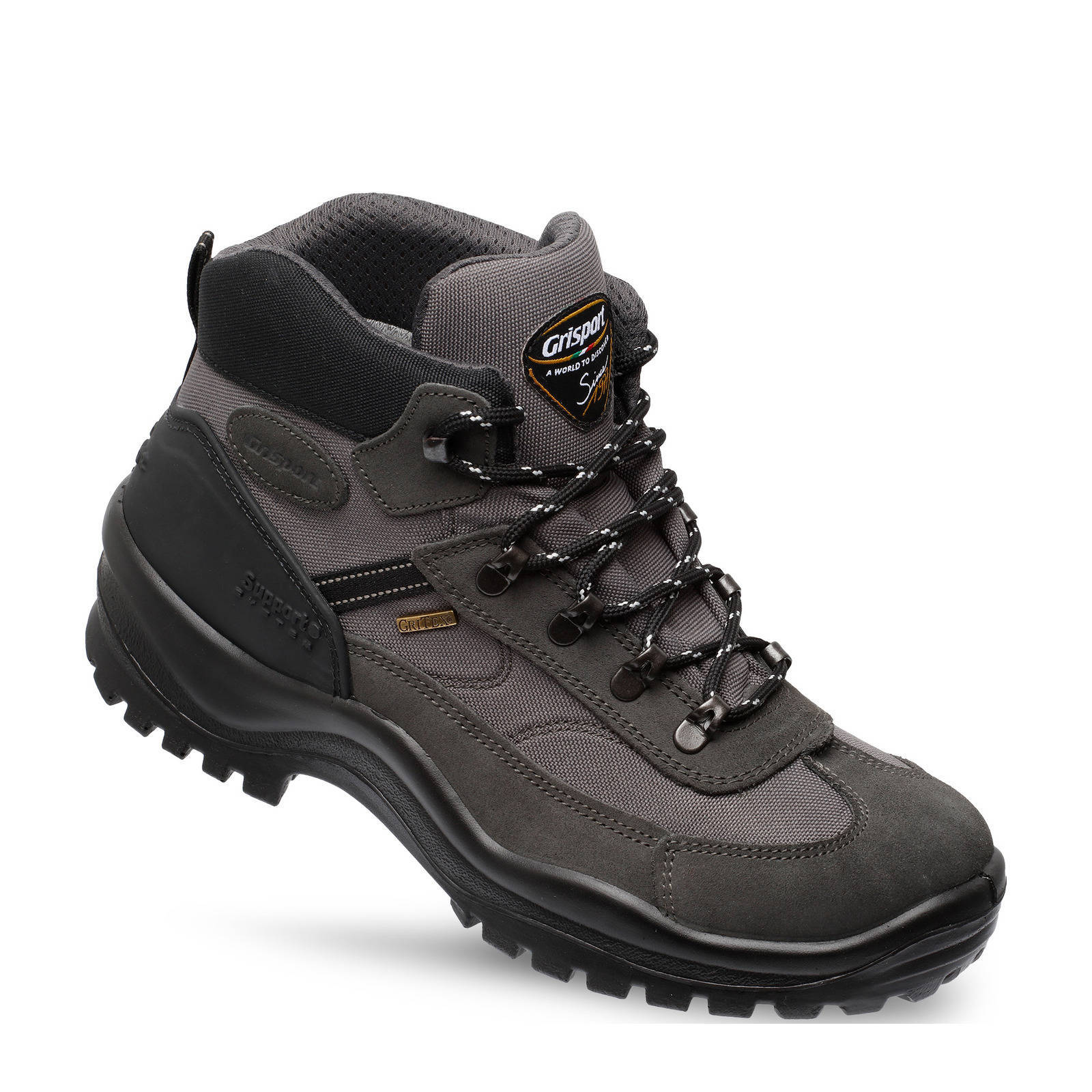 Grisport Torino Mid wandelschoenen grijs