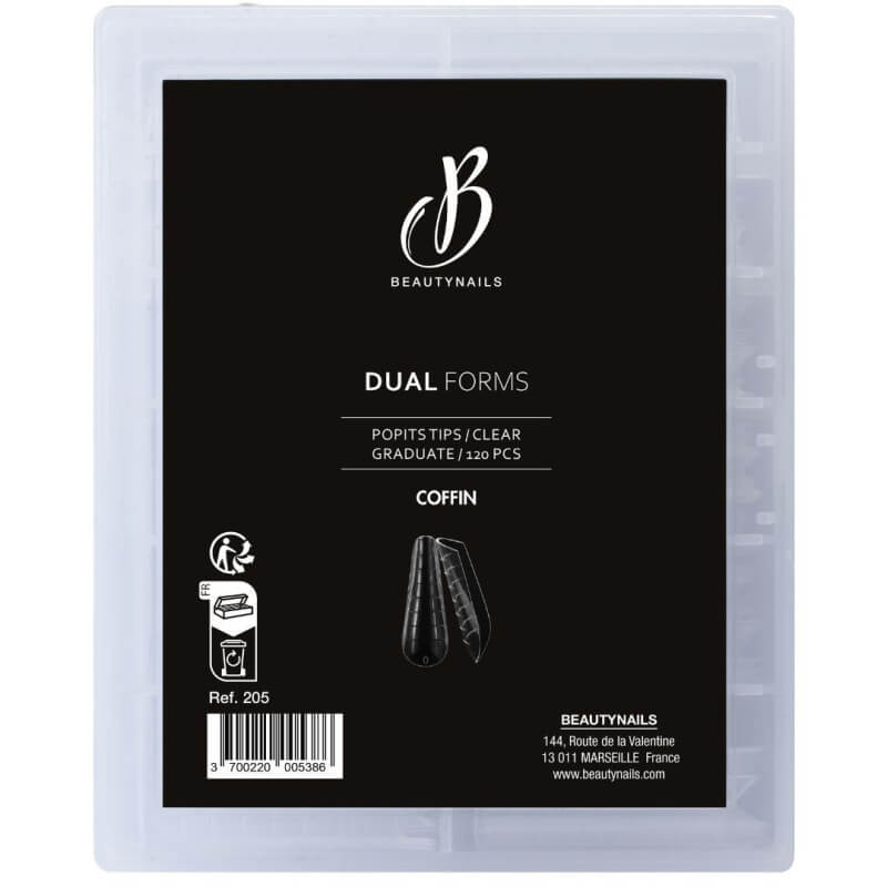 Tips Dual Form coffin BeautyNails