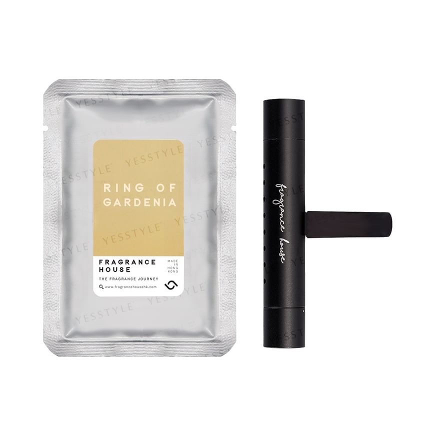 Fragrance House - Autogeurclip Ring van Gardenia