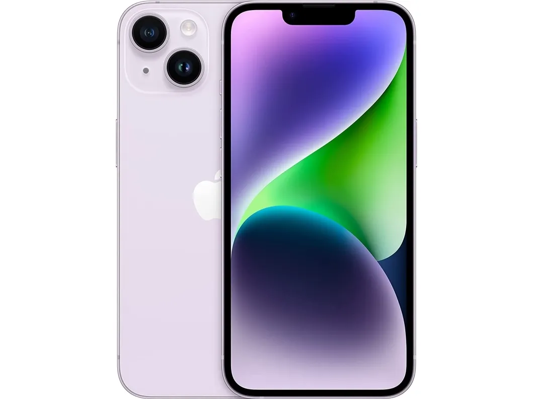 Apple iPhone 14 - 5G smartphone - dual-SIM / Intern hukommelse 128 GB - OLED-skærm - 6.1