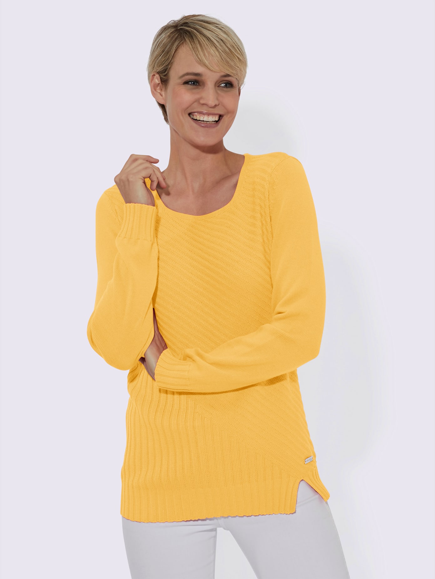 Pull en tricot 50% coton