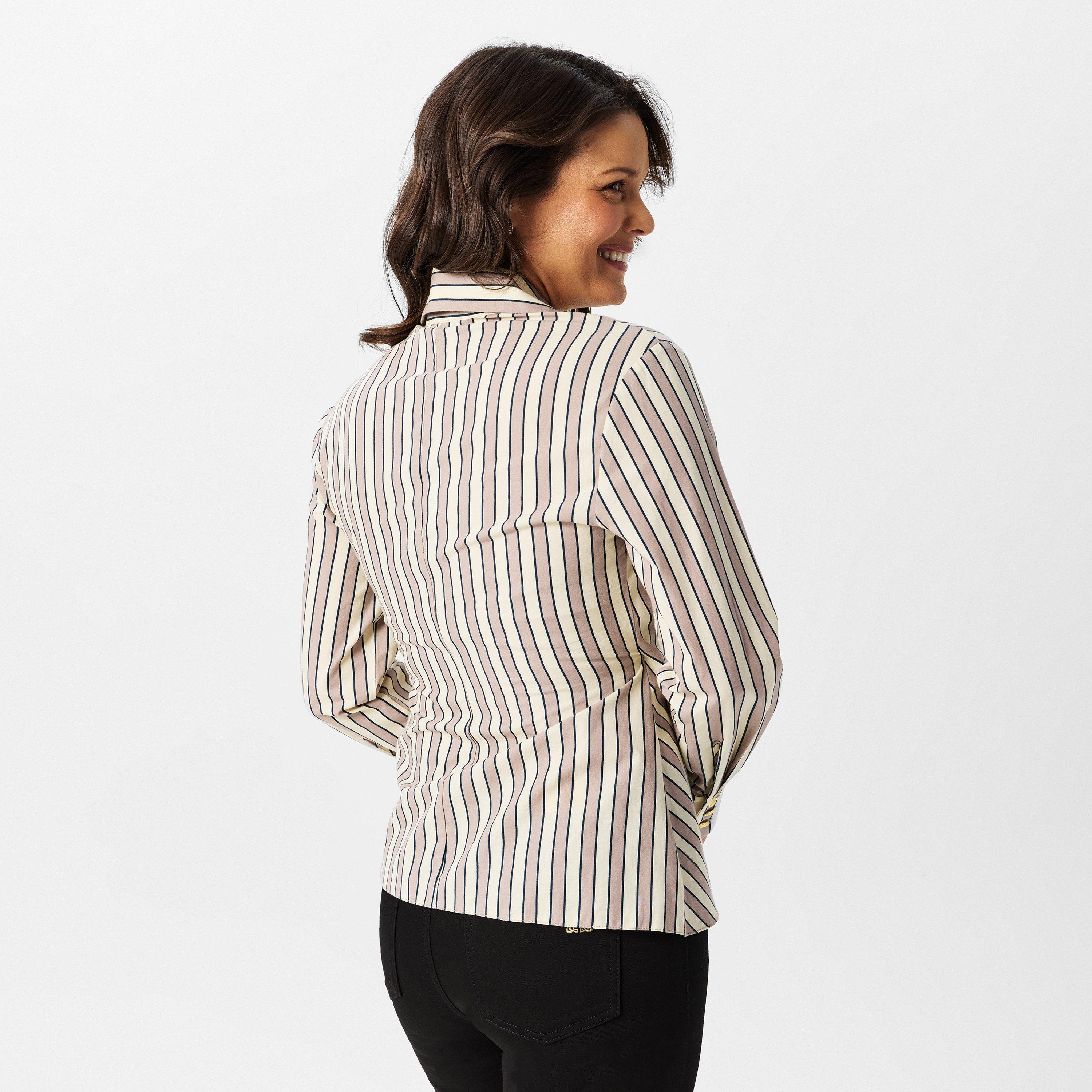 Biba Wrap Stripe Shirt