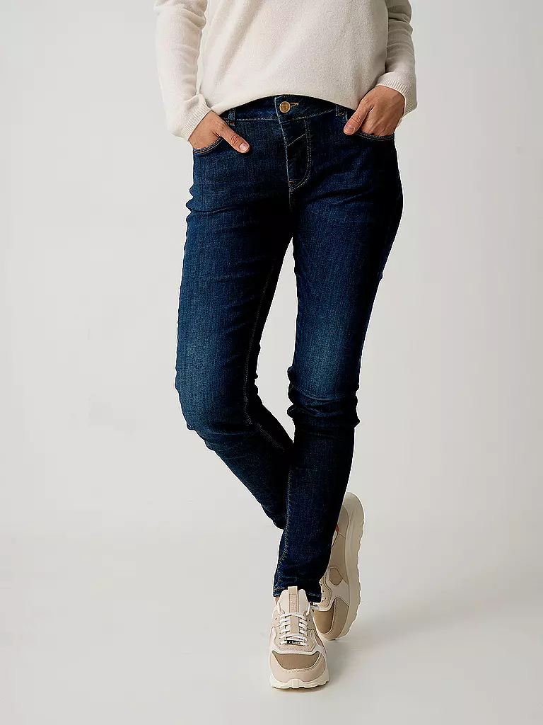 MOS MOSH Jeans Slim Fit MMNAOMI blau