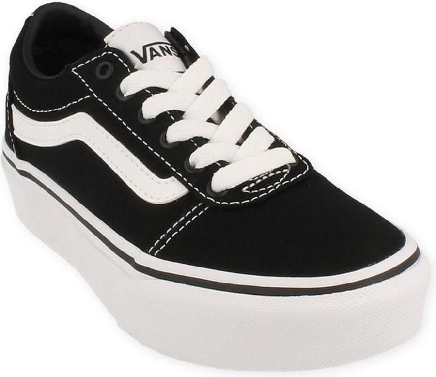 Vans Sneaker Laag My Ward Platform Canvas Black Zwart