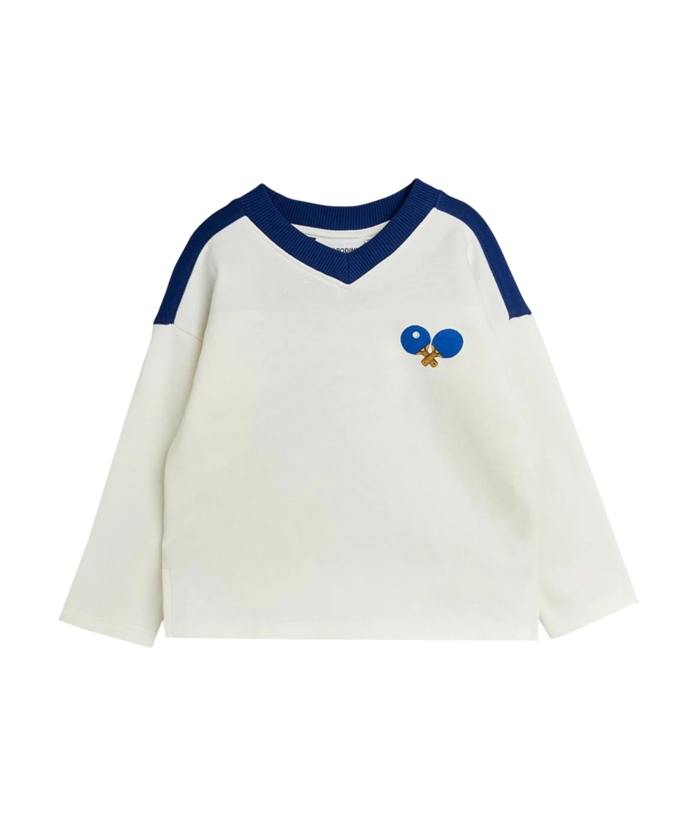 Mini Rodini Uniseks sweater  wit