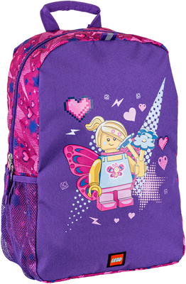 LEGO Ryggsekk Butterfly Girl 13L, Rosa