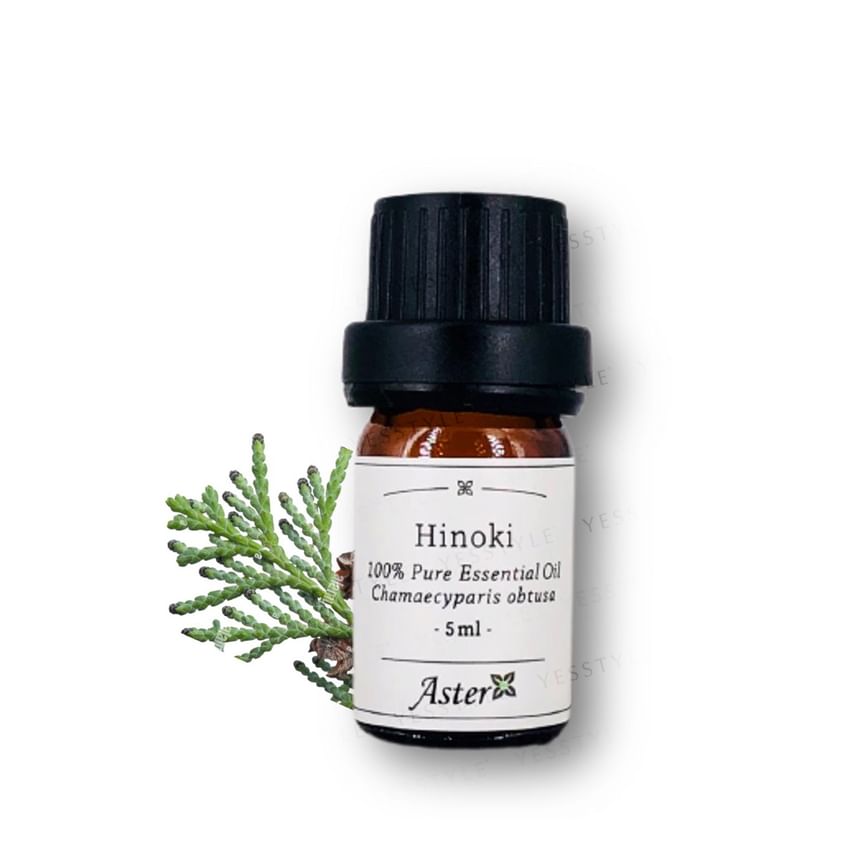 Aster Aroma - Hinoki 100% pure etherische olie Chamaecyparis Obtusa 5ml