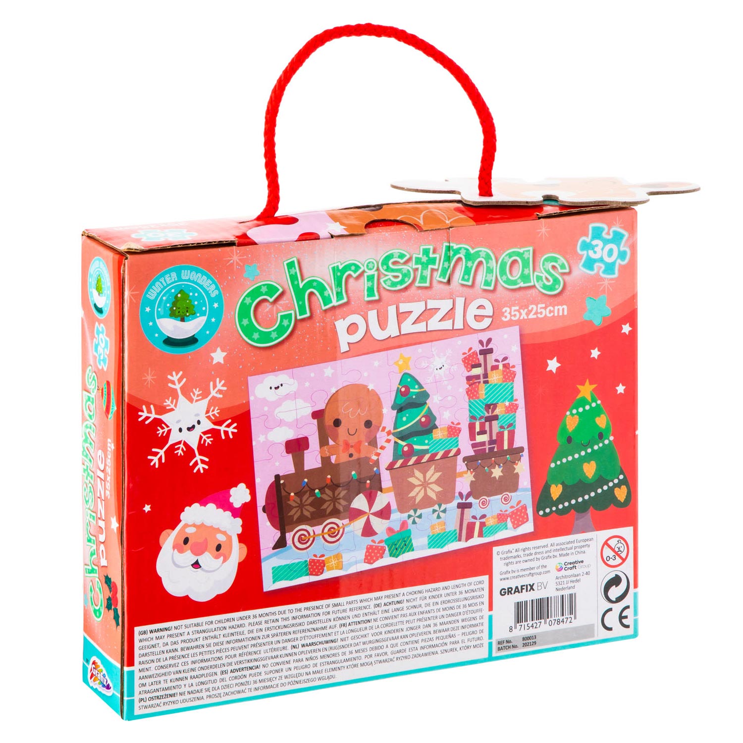 Kerstpuzzel, 30st.