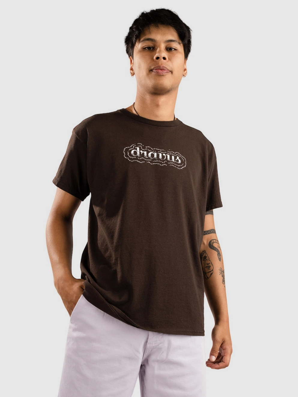 Dravus Peace Within T-Shirt brown