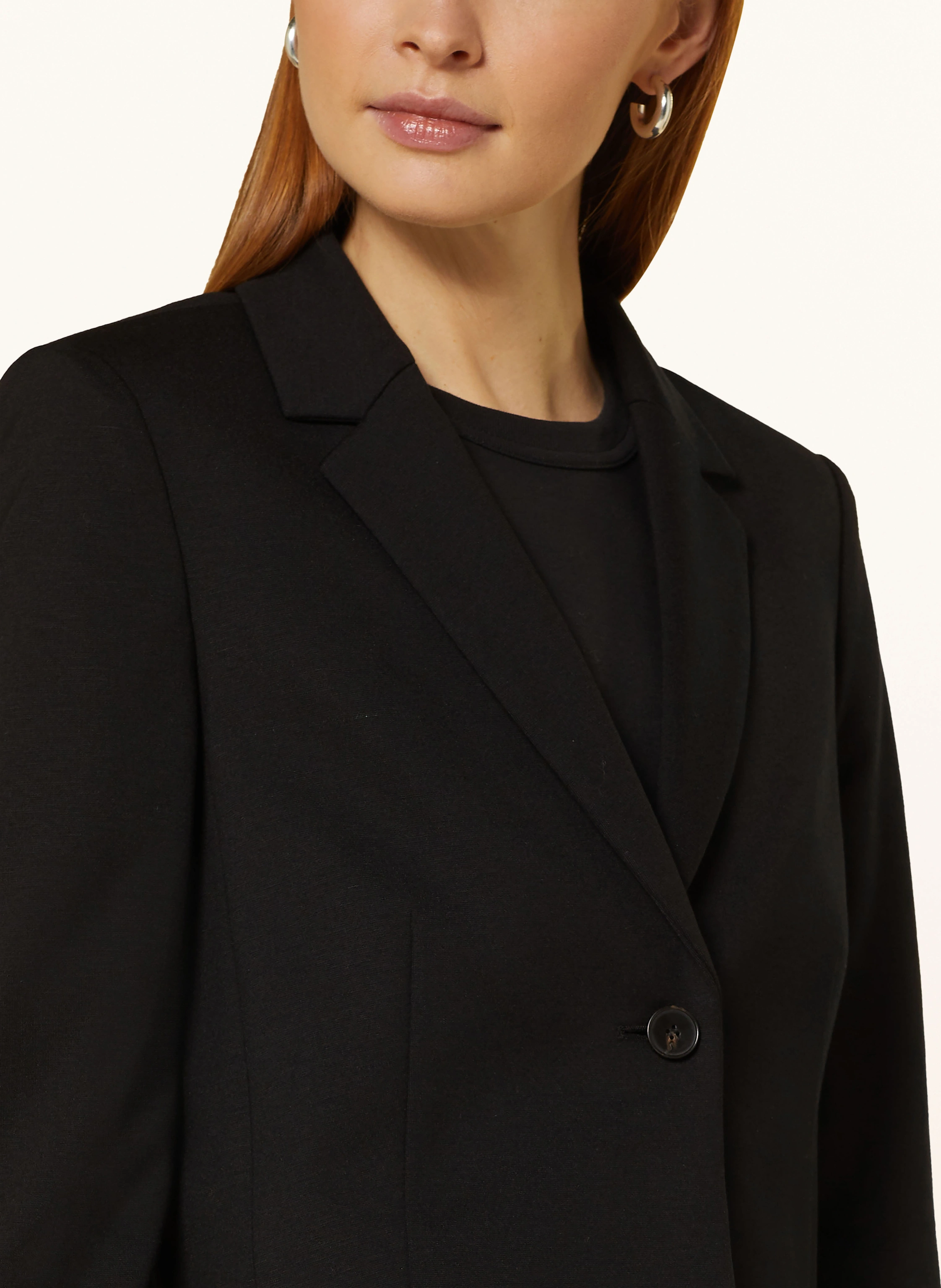 oui Cropped-Blazer aus Jersey