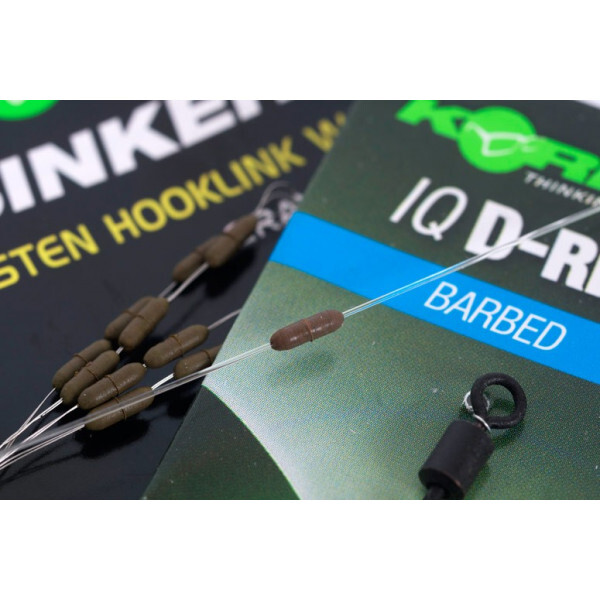 Korda Ready Tied IQ2 D-Rig Kurv Shank Sans Ardillon