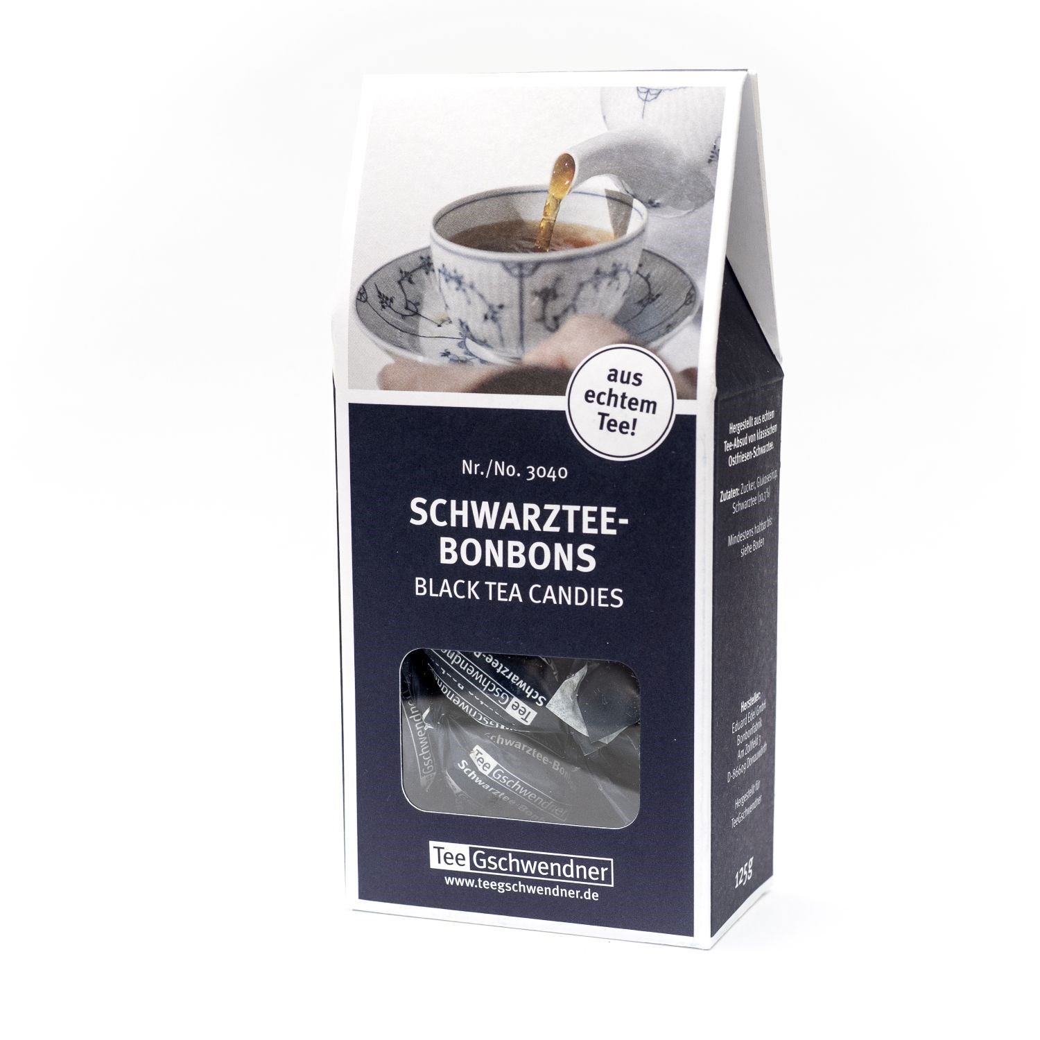 Teebonbons schwarz