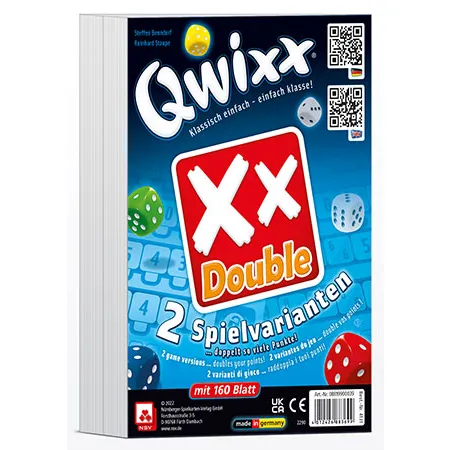 Nürnberger Spielkarten QWIXX - Double - Zusatzblöcke (2er)