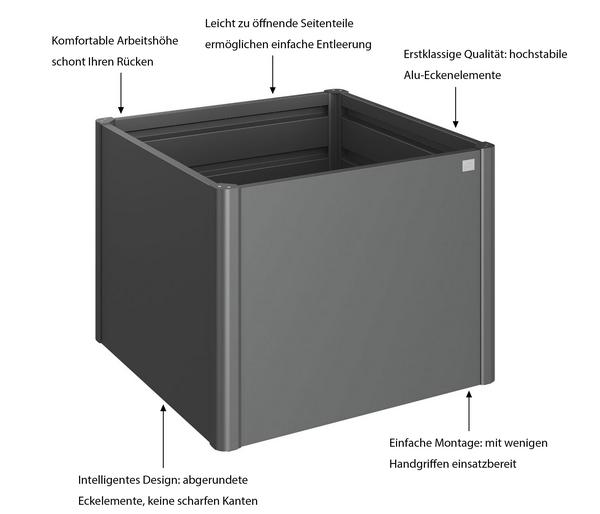 Biohort Metall-HochBeet 1x1, ca.