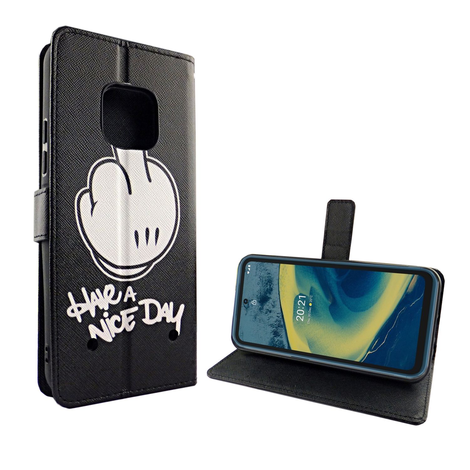 Handyhülle für Nokia XR20 Case Cover Schutztasche Schutzhülle Bookstyle Tasche